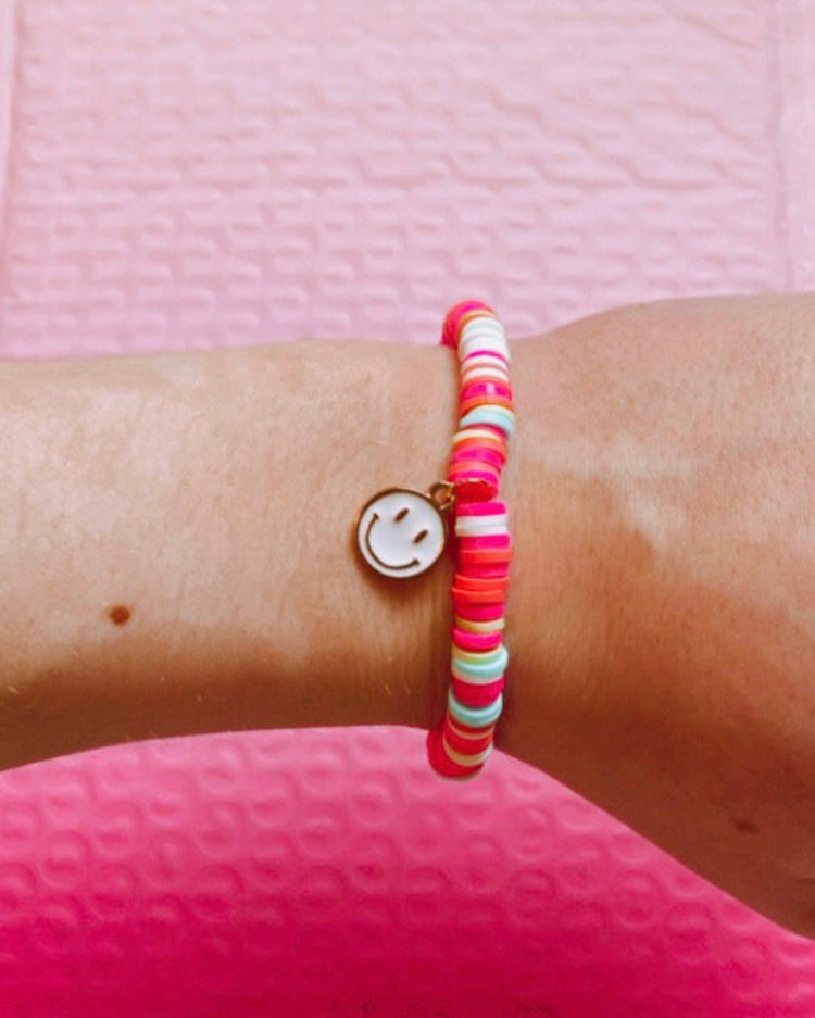 colorful smiles bracelet
