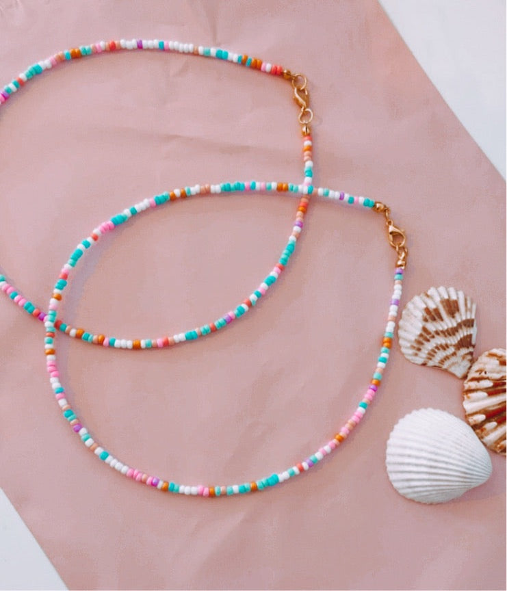 colorful carnival necklace
