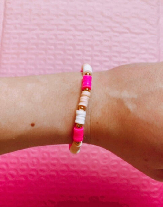 pretty in pink bracelet