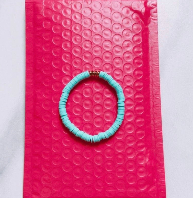 teal tide bracelet