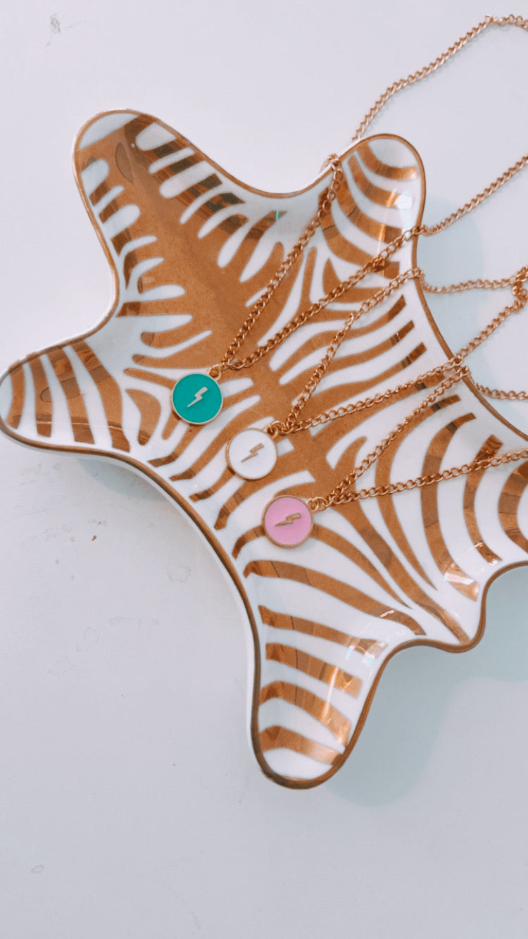 lightning love necklace